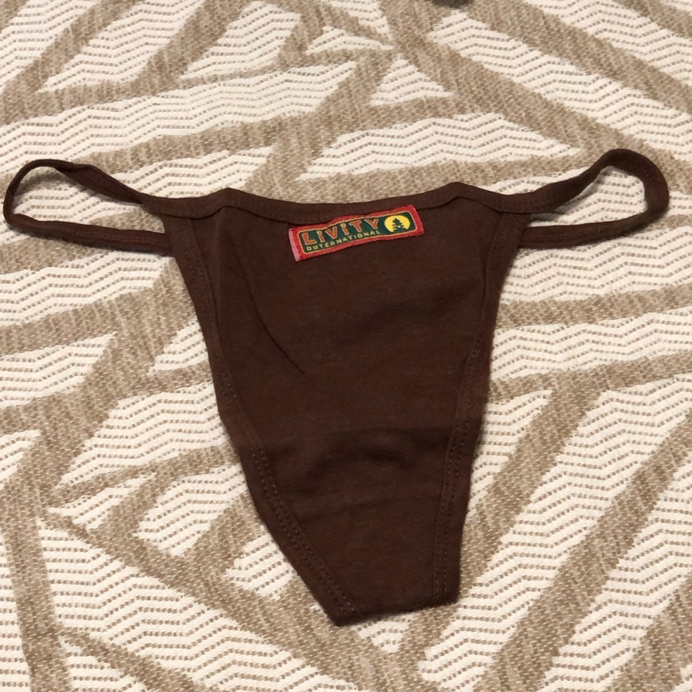 LiViTY G String, New Old Stock, Black OR Wine